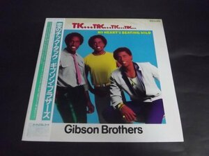 【LP】Gibson Brothersギブソン・ブラザーズ/恋のチック・タック 帯付 盤面良好 25PP-107