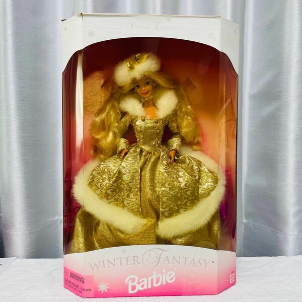 バービー 1995 Winter Fantasy Barbie Blonde - Sam's Club Exclusive