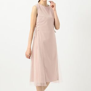 組曲【PRIERxPANORMOコラボ】サイドチュールレースアップワンピース新品