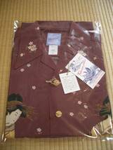 FUKUWA-UCHI　フクワウチ　アロハシャツ　S　シルク　花魁　浮世絵　和柄　歌舞伎　サンサーフ　Hawaiian shirt Japan　遊郭　鬼滅の刃_画像2