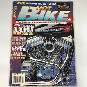 【中古本】ヴィンテージ HOT BIKE 1995 JULY HARLEY-DAVIDSON ハーレーダビッドソン 洋書