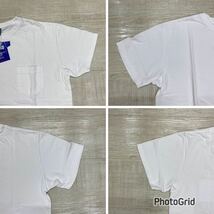 新品 GOOD ON S/S PIQUE POCKET TEE サイズ L ホワイト グッドオン ショートスリーブ ピケ ポケットTシャツ 半袖 白 Tee ポケT WHITE_画像3