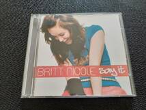 J6427【CD】ブリット・ニコル Britt Nicole / Say It_画像1