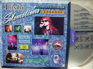 ★★LD TOSHI SOLOMOTIONS★X JAPAN ★レーザーディスク[2728TPR