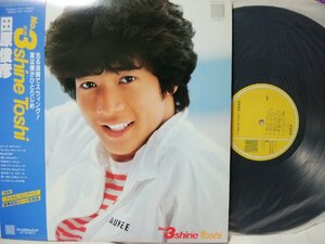 ★★田原俊彦 NO.3 SHINE TOSHI★歌詞カード・帯付★アナログ盤 [2891TPR