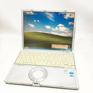 【USED】ノートPC リカバリー済み Panasonic Let's note レッツノート CF-T4 WinXP