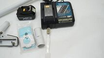 マキタ 充電式 コードレス クリーナー CL182FD 充電器 ＆ バッテリー ＆ 紙パック付き 掃除機 000Y918_画像8