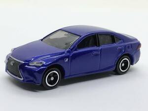 た1★トミカ ミニカー レクサス IS350 F-SPORT ワイドホイール ブルーメタリック 2013 No.100