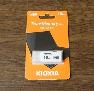 KIOXIA LU301W016GG4 USB3.0 メモリー 16GB USB3.2対応