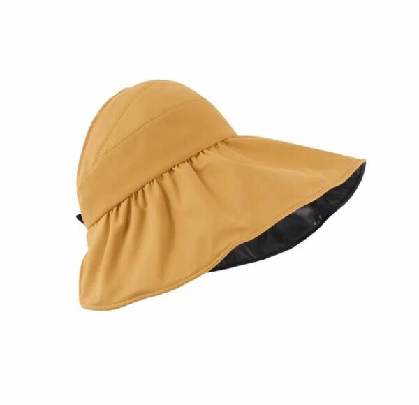 おしゃれでかわいい つば広帽子 大きいサイズ 紫外線対策 春夏 カーキ色 UVカット 紫外線対策