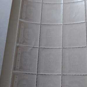 ●● 尾崎記念会館竣工記念 尾崎翁と時計塔 昭和35年 1960年 10円×20 未使用切手シートの画像6