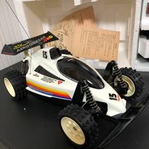 ◎ラジオコントロール エアロクェーサー4WD ウェーブハンターシリーズ ヨネザワ ラジコン 1/12 日本製 レトロ 玩具 おもちゃ (通電確認済)_画像3