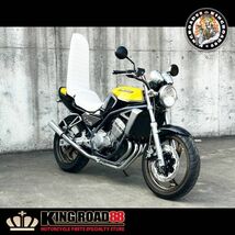 【全国送料無料■期間限定 】カワサキ / バリオスⅠ型 / ZR250A ☆ KingRoad88 / 3段シート / エナメル / ホワイト /三段シート_画像1