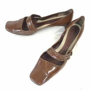 イタリア製★マークジェイコブス★レザーサンダル【36.5/23.5/茶/BROWN】Shoes/sandal◆Q-195