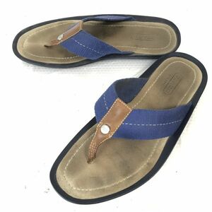  Coach /coach* tongs sandals [8.5M/26.0-26.5/ blue × tea /BLUE]Shoes/sandal*Q-220