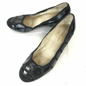  Tsumori Chisato /tsumori chisato* Wedge подошва туфли-лодочки / эмаль [23/ чёрный /BLACK]Shoes/pumps*Q-208