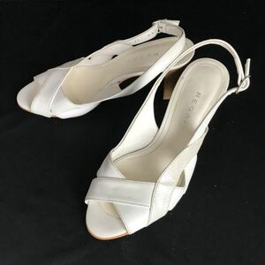 リーガル/REGAL★バックストラップサンダル/オープントゥ【23/白/WHITE】Shoes/sandal◆Q-232