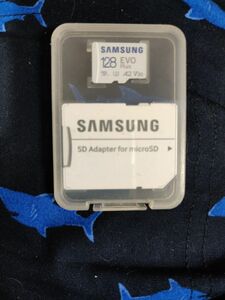 マイクロSDカード 128GB SAMSUNG EVO Plus サムスン 　中古