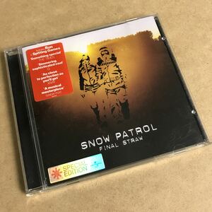 SNOW PATROL / FINAL STRAW 輸入盤■スノーパトロール / ファイナルストロー■UKロック グラスゴー パワーポップ