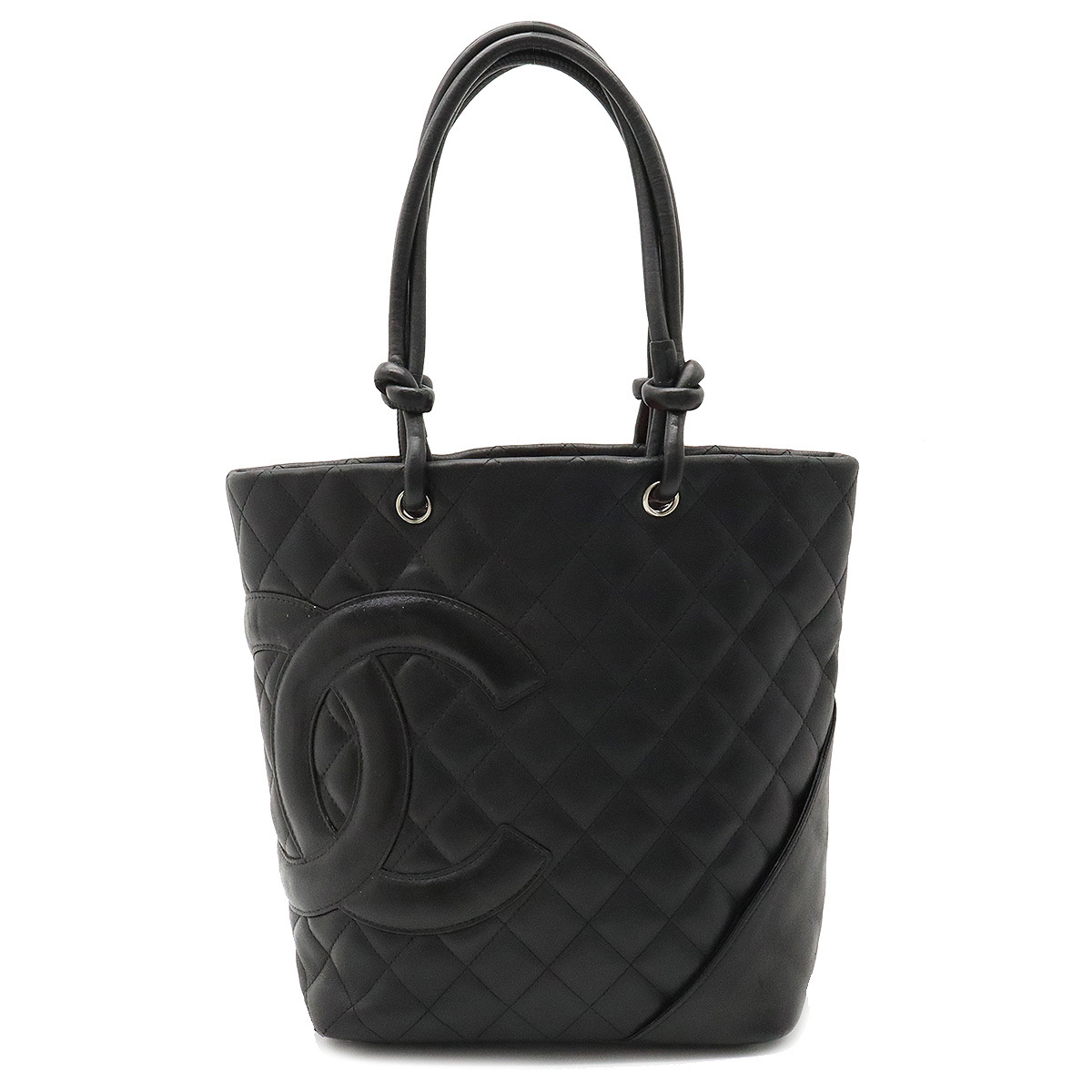 新版 トートバッグ カンボン CHANEL ツイード A25170 現状品 トート