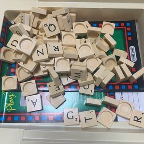 即決！ＳＣＲAＢＢＬＥ スクラブル オリジナルゲーム 100ピース 鉛筆付きの画像2