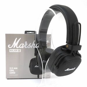 095s☆Marshall マーシャル MAJOR III 密閉型 ヘッドフォン ※中古