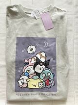 定価￥2200★新品 Mサイズ　 ナガノ×サンリオキャラクターズ 半袖Tシャツ シナモン プリン はんぎょどん マイメロ sanrio ちいかわ　即決_画像1