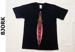【送料無料】レア 10s BJORK ビョーク Vulnicura QUICKSAND Tシャツ 黒 9th アルバム Debut Post Homogenic RADIOHEAD SIGUR ROS