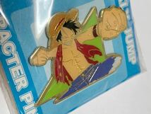 ONE PIECE　ワンピース　ルフィ　ピンバッジ ピンズ ピンバッチ (未使用)　ジャンプショップ_画像7