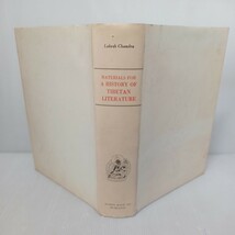 蔵文・英文 西蔵学文献史 Materials for a history of Tibetan literature 縮刷復刻版 臨川書店　定価19000円_画像1