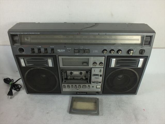 美品！National RX-5400 ステレオラジオカセットレコーダー 動作品