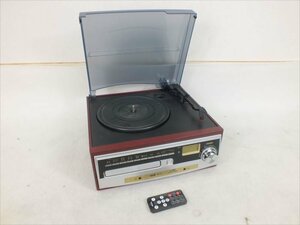 ♪ VERSOS ベルソス VS-M001 ターンテーブル リモコン有り 中古 現状品 230311E3597