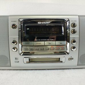 ◇ SHARP シャープ MD-F230-S ラジカセ 中古 現状品 230608A2024の画像4