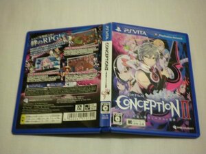 PSVita navy blue sepshonⅡ CONCEPTION Ⅱ 7 star. ...mazru. bad dream CONCEPTION2 ( case attaching )