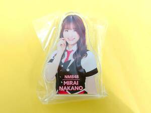 NMB48 中野美来【NMB48ショップ限定ガチャ アクリルクリップ／未開封品】