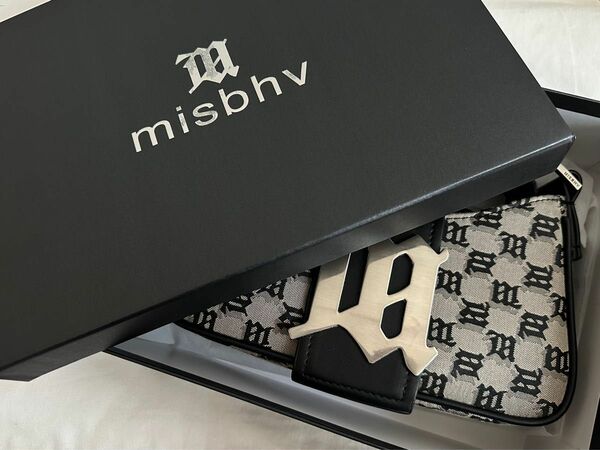 MISBHV - JACQUARD MONOGRAM SHOULDER BAG