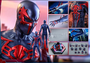 新品未開封 VGM42 ホットトイズ スパイダーマン（スパイダーマン２０９９ブラック・スーツ版） (Spider-Man 2099 Black Suit Version)