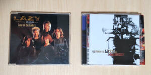 LAZY　シングルCD　「Zone of the Enders」「感じてKnight」　ULTIMATE LAZY for MAZINGER（LAZY、奥田民生、斉藤和義、JAM Project）