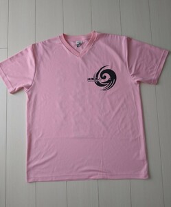 波乗達人　波達　３Ｌ　半袖Tシャツ　中古　ピンク