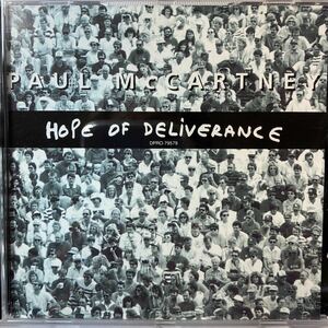US CAPITOL PROMO ONLY DPRO-79579 デッドストック新品CD★PAUL McCARTNEY/HOPE OF DELIVERANCE 1992年