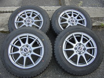 ダンロップ（Winter MAXX：165／70R14）4本　5.5Ｊ+43 PCD100　（WAREN）_画像1