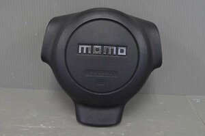 ソニカ 前期(L405S) 純正 momo 破損無 取付OK 動作保証 momo モモ ステアリングホイール ハンドルの ホーンパット s004713