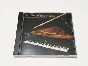 CD｜Jim Gibson(ジム・ギブソン)／Music of the Night Favorite Melodies from Broadway