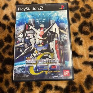 PS2 SDガンダム ジージェネレーション・ネオ 箱説付き 起動確認済み 同梱発送歓迎です。