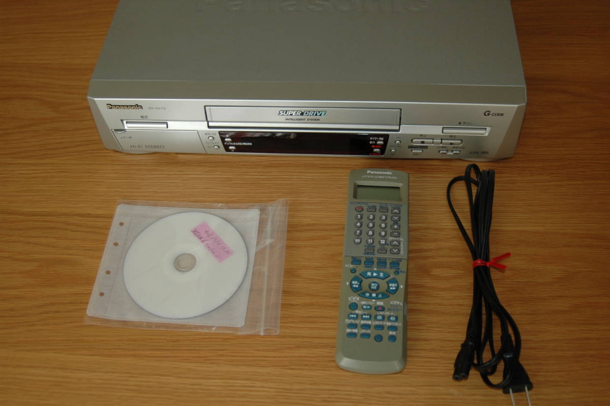 Panasonic VHSビデオデッキNV-HV7G 使用頻度極少 ジャンク | JChere