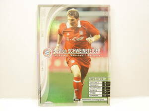 WCCF 英語版 海外限定排出版 2005-2006 YGS シュバインシュタイガー Bastian Schweinsteiger 1984 Germany 05-06 Young Star Panini