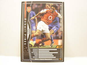 WCCF 英語版 海外限定排出版 2004-2005 ロベール・ピレス Robert Emmanuel Pires 1973 France Arsenal FC 04-05 Panini