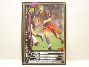 WCCF 英語版 海外限定排出版 2005-2006 ヘンリク・ラーション Henrik Edward Larsson 1971 Sweden FC Barcelona 05-06 Panini