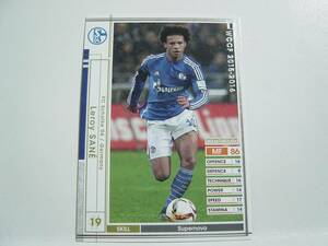 WCCF 2015-2016 白 レロイ・サネ　Leroy Aziz Sane 1996 Germany　FC Schalke04 Bundesliga 15-16 #A012 Panini