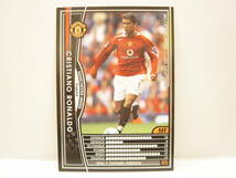 WCCF 2004-2005 黒 クリスティアーノ・ロナウド　Cristiano Ronaldo　No.7 Manchester United 04-05 Panini SEGA_画像1